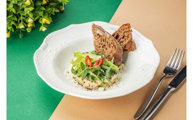 Тар тар з креветкою