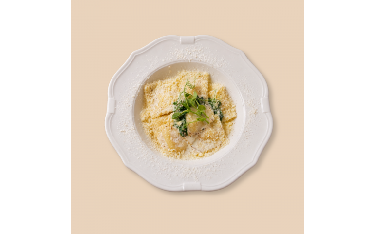 Ravioli stuffed with rabbit – Pesto Cafe