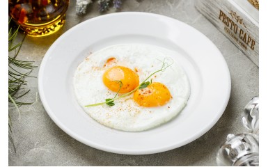 Breakfast with an egg
