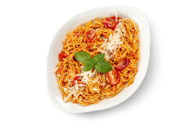 Паста- основа ПОМОДОРО ХL ( велика порція) рекомендовано зі спагеті